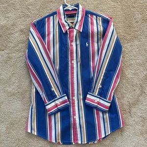 Stripes Ralph Lauren Oxford sz 8
